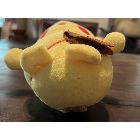 Pikachu With Satchel 8” W/Hanging String Plush Dolls Toys Stuffed Animal Pokémon - Picture 4 of 8